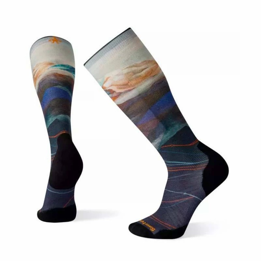 Socks | * Smartwool Ski Targeted Cushion Print Over The Calf Socks Men'S