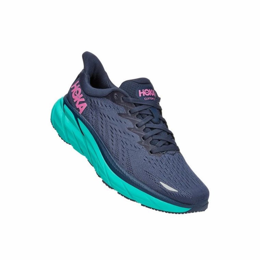 Tri Run Shoes | * Hoka Women'S Clifton 8 Wide Shoe 2022