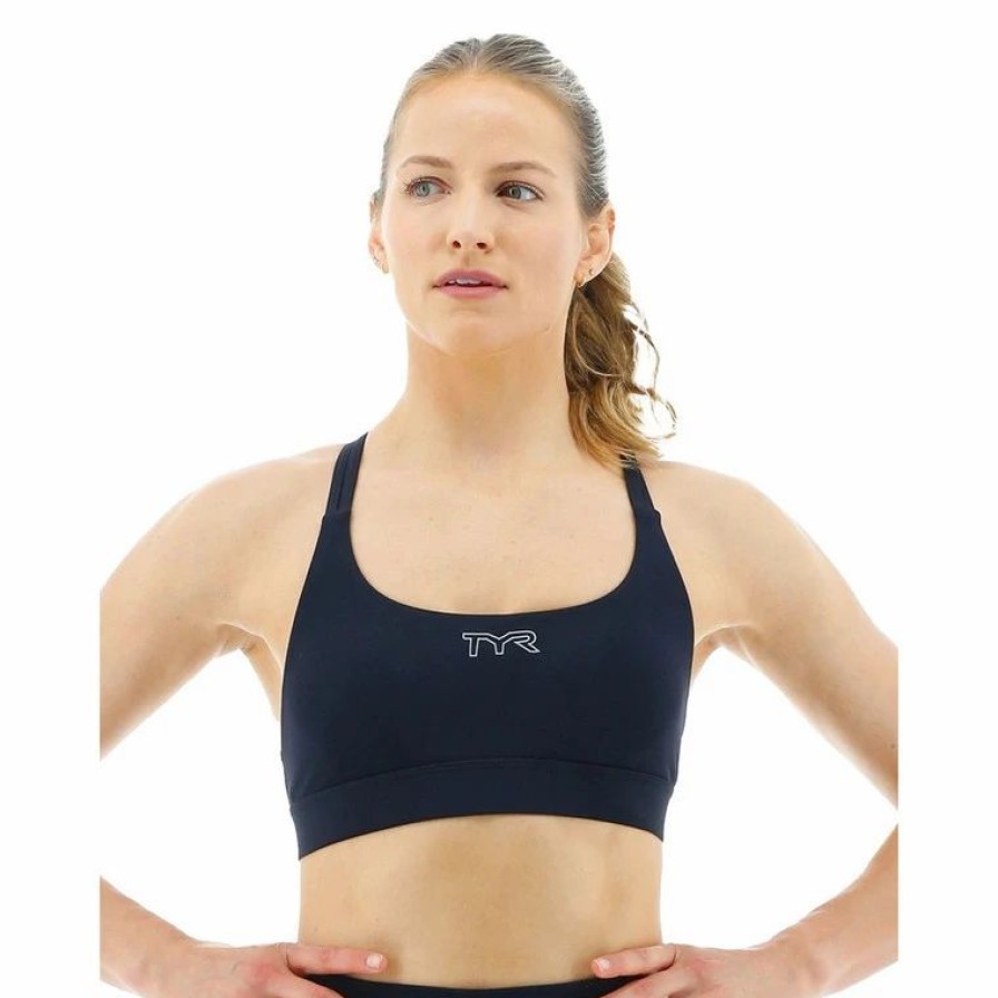 Sports Bras | * Tyr Women'S Solid Dual Strap Sports Bra 2023