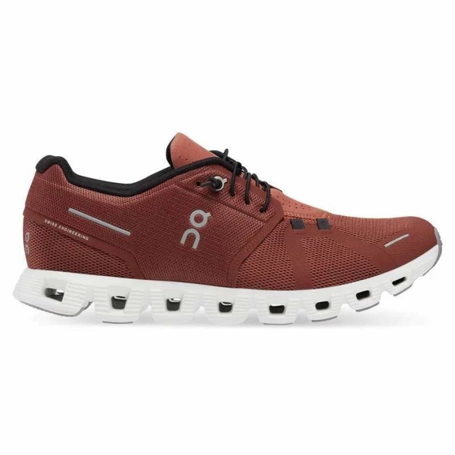 Shoes | * On Cloud 5 Men'S Ruby/Rust