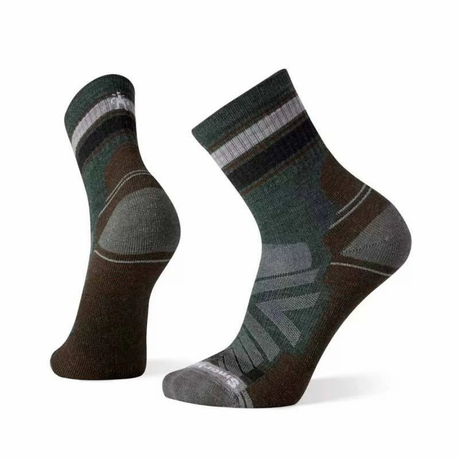 Socks | * Smartwool Performance Hike Light Cushion Striped Mid Crew Men'S