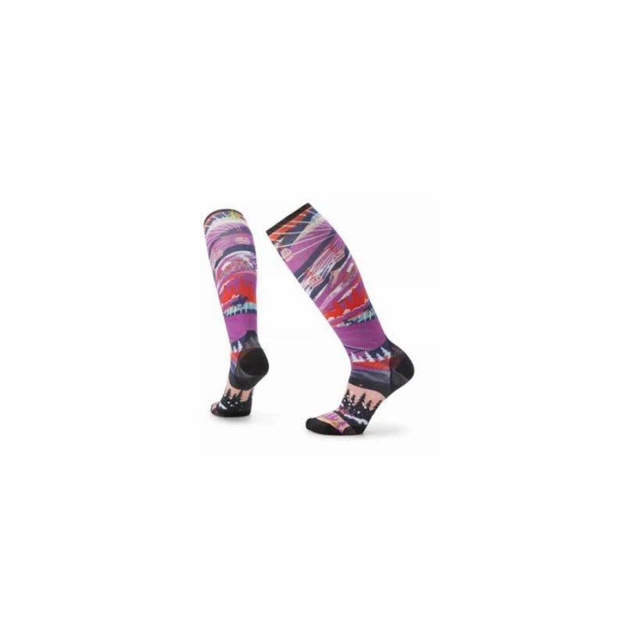 Socks | * Smartwool Ski Zero Cushion Skication Print Otc Sock Women'S