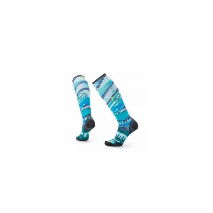 Socks | * Smartwool Ski Zero Cushion Skication Print Otc Sock Women'S