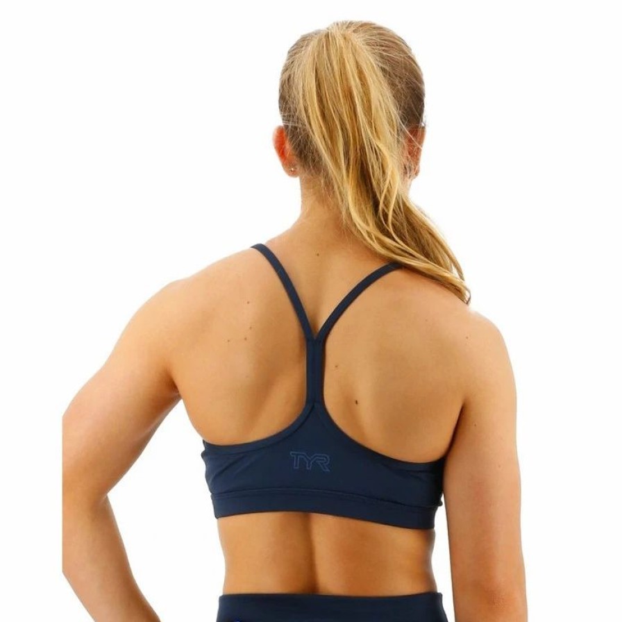 Sports Bras | * Tyr Women'S Solid V-Neck Sports Bra 2023