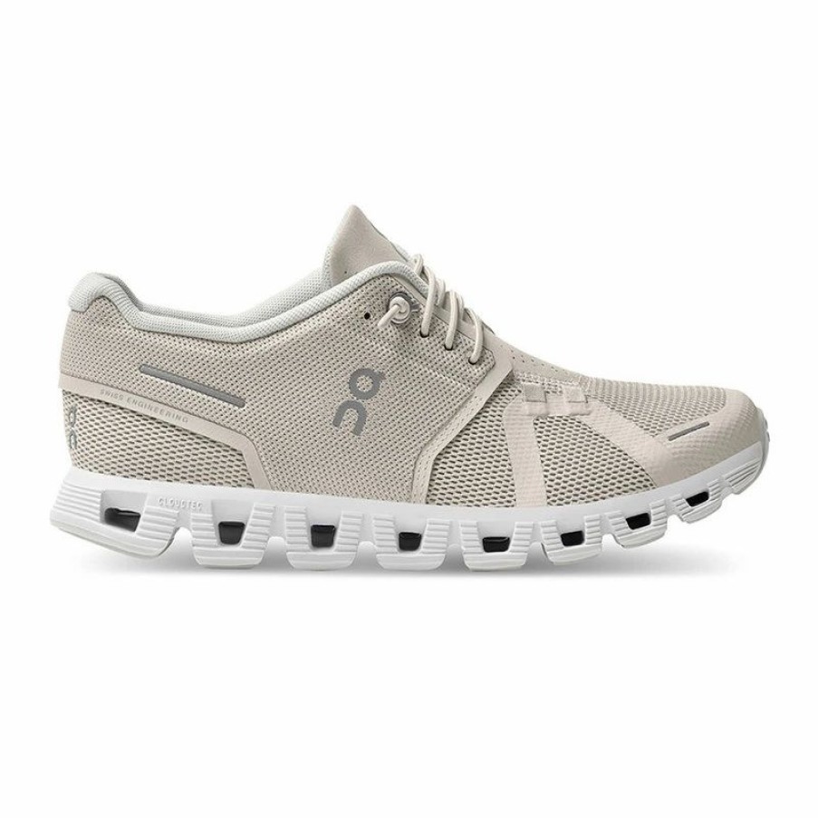 Shoes | * On Cloud 5 Women'S Pearl/White