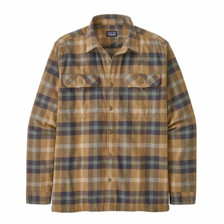 Shirts | * Patagonia Fjord Flannel Organic Midweight Shirt Long Sleeve Men'S-Md